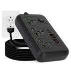 Black / 6-Port