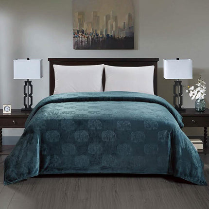 Premium Flannel Fleece Elephant Design Blanket