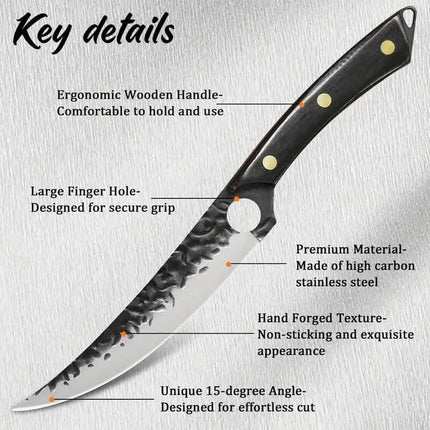 Premium High-Carbon Steel Utility Knife