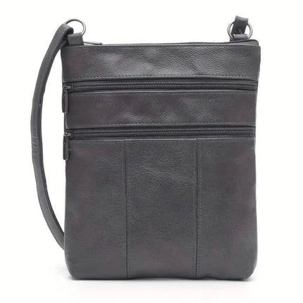 Premium Leather Organizer Purse Women's Handbag Travel Bag