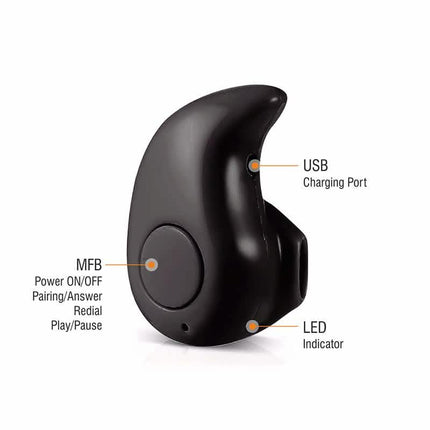 Professional Mini Invisible Wireless Bluetooth Earbud