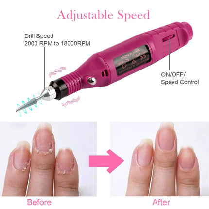 Professional Nail Art Drill Kit