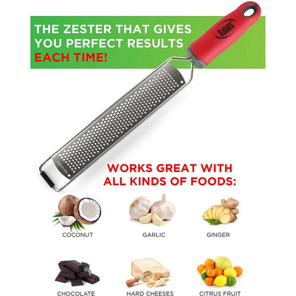 Professional Zester Cheese Grater with Handle