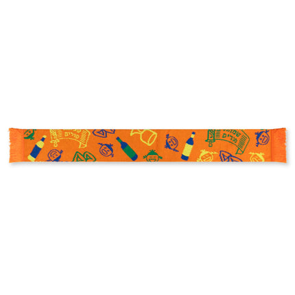 Kids & Adults Purim Scarf with Festive Design and Costume Accessory