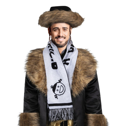 Kids & Adults Purim Scarf with Festive Design and Costume Accessory