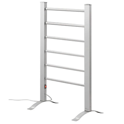 Pursonic 6-Bar Freestanding or Wall Mountable Electric Towel Warmer