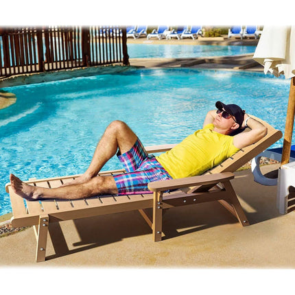QOMOTOP Chaise Lounge Outdoor