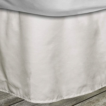 QuickFit Pleated Bedskirt with Elastic Fastener