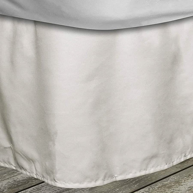 QuickFit Pleated Bedskirt with Elastic Fastener