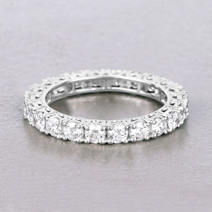 2.00 Carat Lab Grown Diamond 14K White Gold Ring