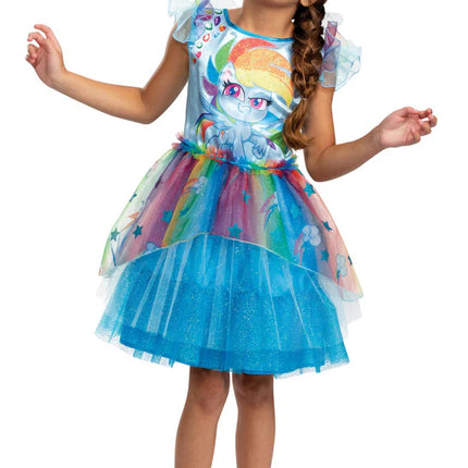 Rainbow Dash My Little Pony Girls Costume