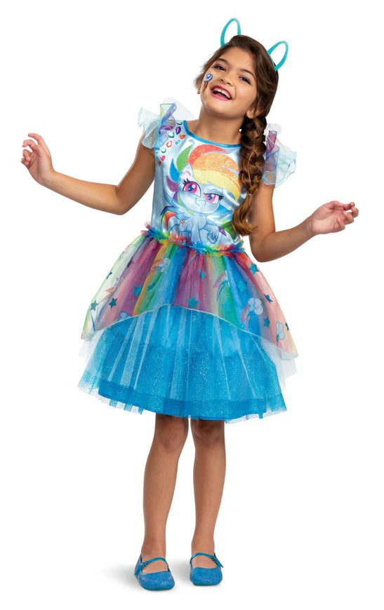 Rainbow Dash My Little Pony Girls Costume