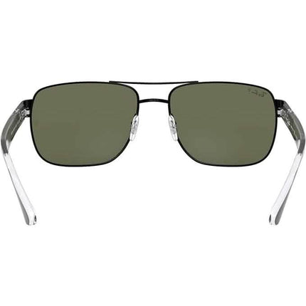 Ray-Ban Men's Rb3530 Square Sunglasses (Refurbished)