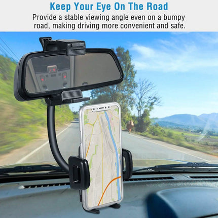 Rear View Mirror Car Mount Holder