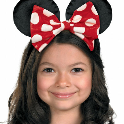 Minnie Mouse Ears with Reversible Bow