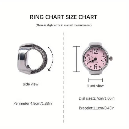 Retro Creative Finger Mini Watch For Teenagers