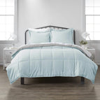Twin/Twin XL / Aqua/Light Gray