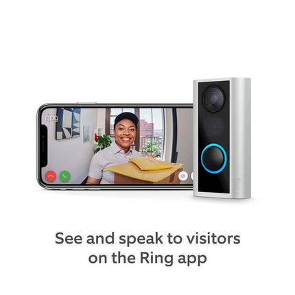 Ring Peephole Cam Video Doorbell Smart, Compact HD Video Wifi Doorbell