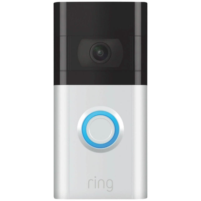 Ring - Video Doorbell 3 - Satin Nickel