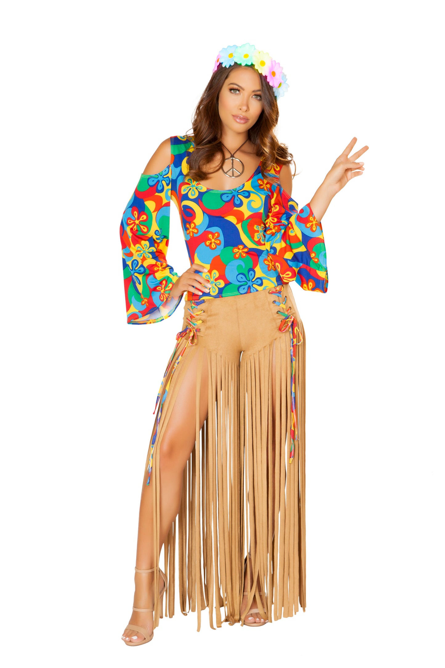 Hippie Princess Women Costume by Roma Costumes only at  TeeJayTraders.com