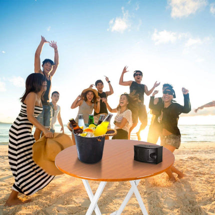 Round High Top Folding Table