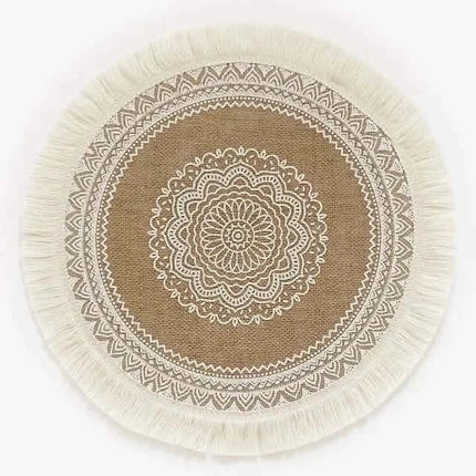 Round Mandala Placemats