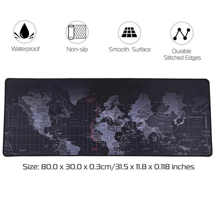 Rubber Base Large Gaming Mousepad