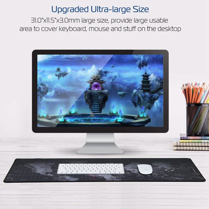 Rubber Base Large Gaming Mousepad