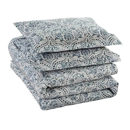 3-Piece Set: Bibb Home 1800 Series Egyptian Luxury Duvet Cover Set