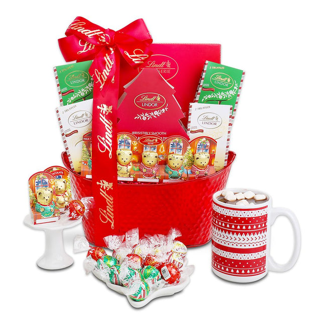 Lindt Holiday Delights Gift Basket
