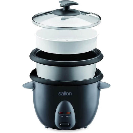 Salton Automatic Rice Cooker & Steamer - 10 Cup