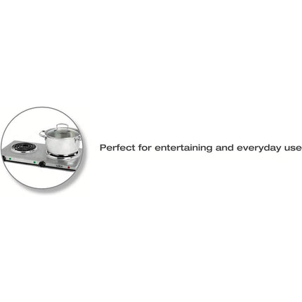 Salton Portable Double Cooktop