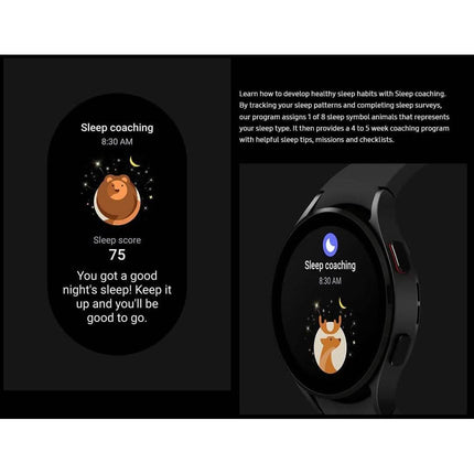 Samsung Electronics Galaxy Watch 4 Classic 46mm Smartwatch with ECG Monitor Tracker (Refurbished)