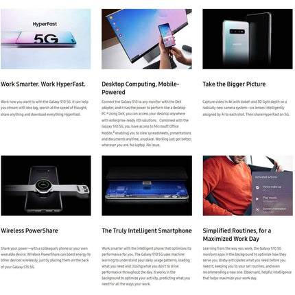 Samsung Galaxy S10 5G - Fully Unlocked (Refurbished)