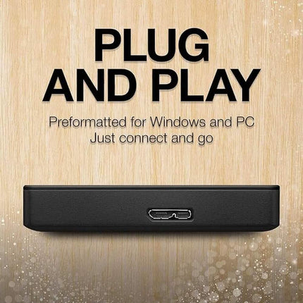 Seagate Portable 2TB External Hard Drive HDD (Refurbished)