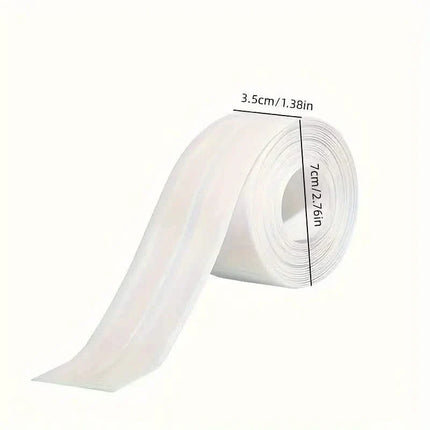 Self-Adhesive Waterproof Caulk Strip - Moisture-Resistant Sealing Tape for Kitchen & Bathroom