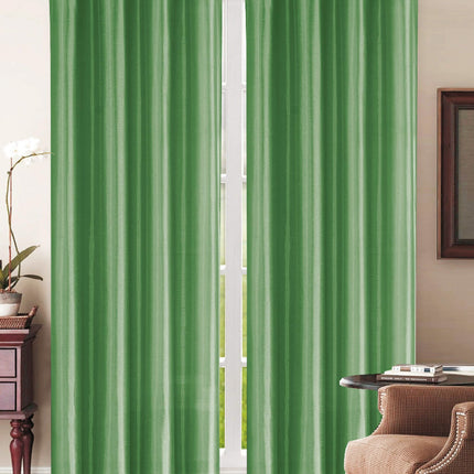 Set of 2: Grommet Curtain Panels - Assorted Colors