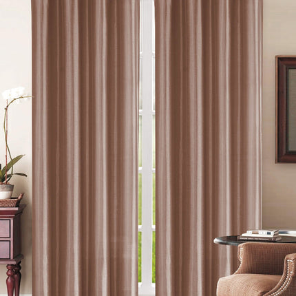 Set of 2: Grommet Curtain Panels - Assorted Colors