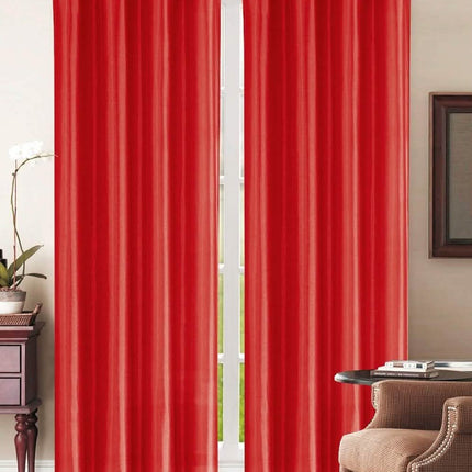 Set of 2: Grommet Curtain Panels - Assorted Colors
