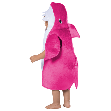 Toddler Baby Shark Costume – Cute Pink & Blue Shark Tunic for Halloween Dress Up