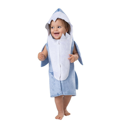 Toddler Baby Shark Costume – Cute Pink & Blue Shark Tunic for Halloween Dress Up