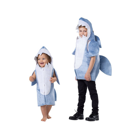 Toddler Baby Shark Costume – Cute Pink & Blue Shark Tunic for Halloween Dress Up