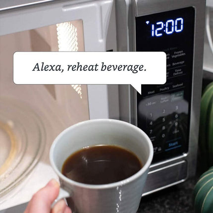 Sharp 1.4-Cu. Ft. Countertop Microwave with Alexa-Enabled Controls