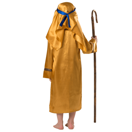 Kids Shepherd Costume with Robe, Headpiece and Biblical Style Details