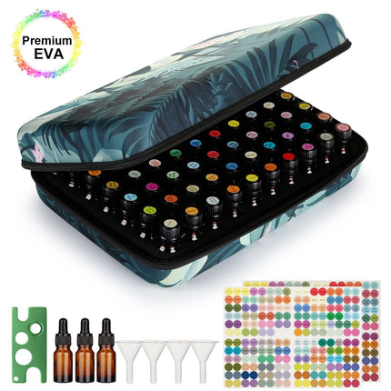 Shockproof Waterproof 70 Bottles EVA Essential Oil Storage