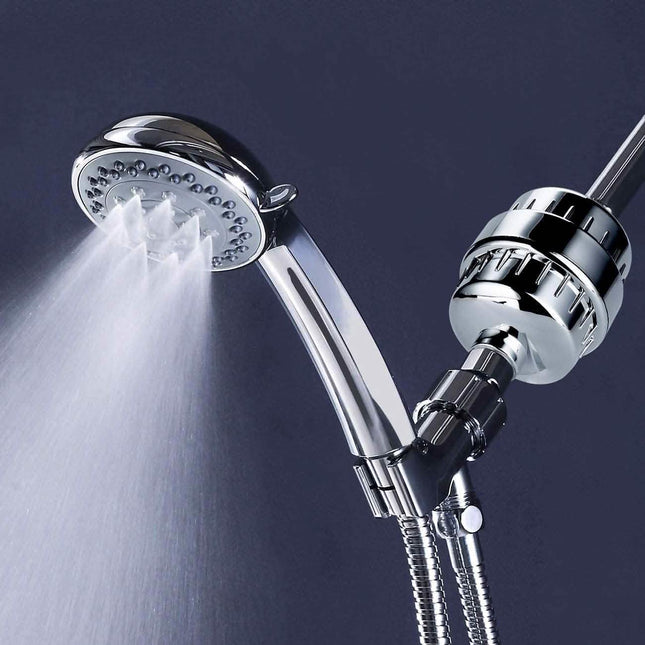 Shower Filter, Upgrade 15 Stage Shower Water Filter with Vitamin C for Hard Water