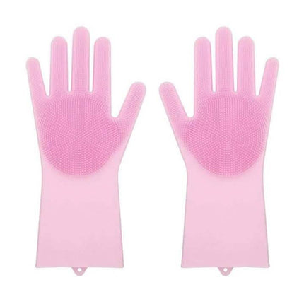 Silicone Scrubber Bristly Gloves