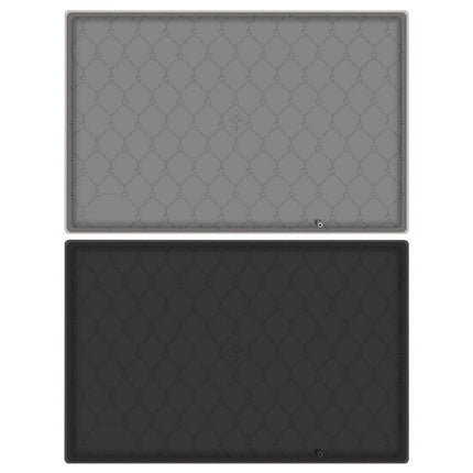 Silicone Under Sink Mat Liner with Drain Hole