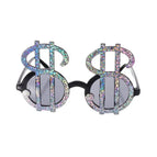 Black / silver holographic