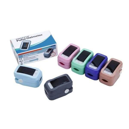 Simple Finger Pulse Oximeter Blood Pressure Monitor Heart Rate Portable